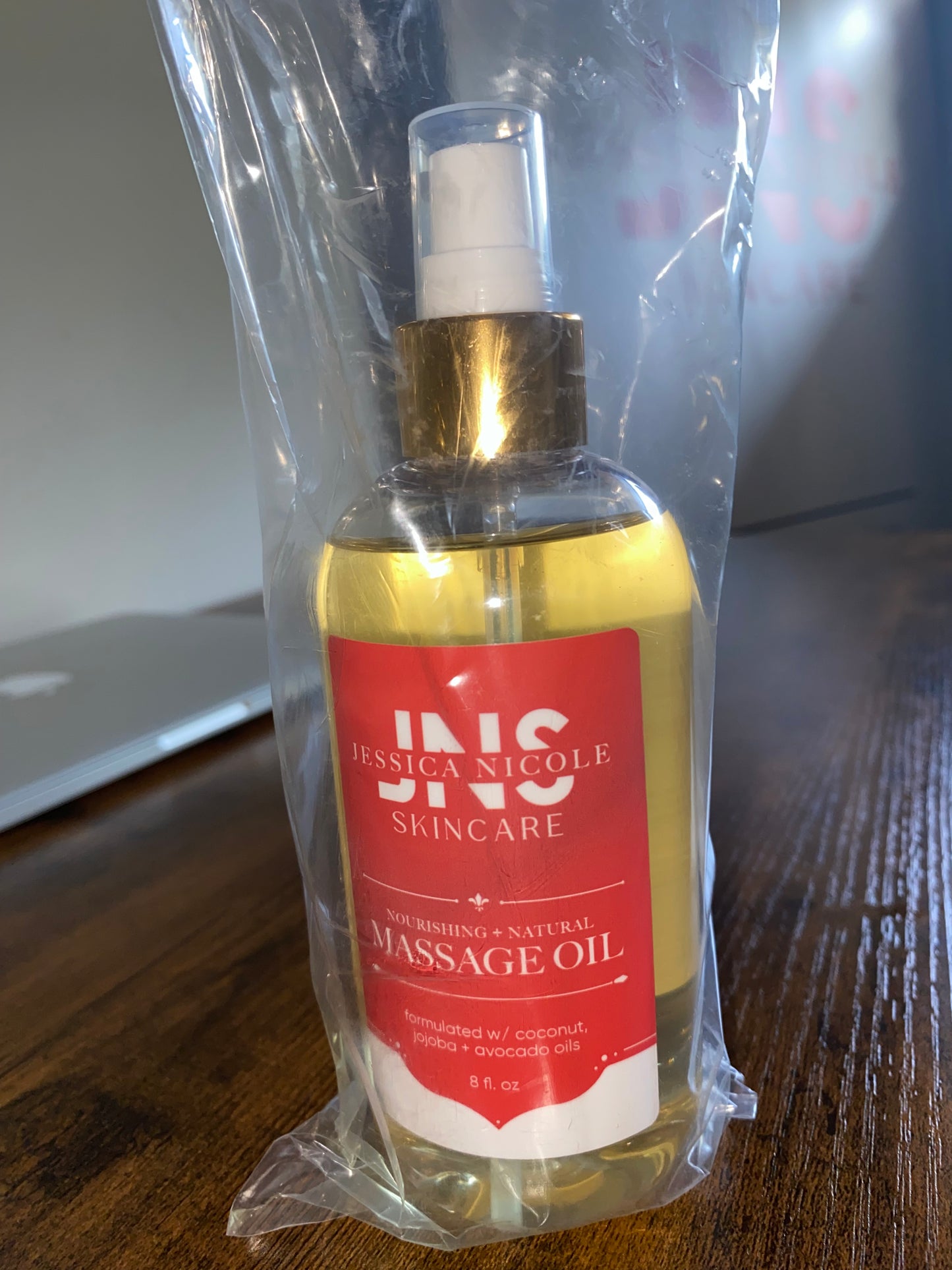 Golden Serenity Massage Oil